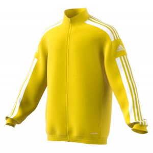 Adidas Squadra 21 Presentation Jacket Team Yellow-White