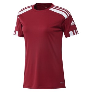 Adidas Womens Squadra 21 Jersey (W) Team Power Red-White