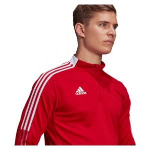 Adidas Tiro 21 1/4 Zip Training Top Team Power Red