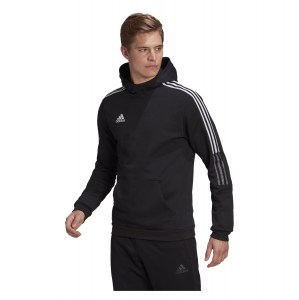 Adidas Tiro 21 Sweat Hoodie (M) Black