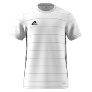 Adidas Campeon 21 Short Sleeve Jersey White-White-Black