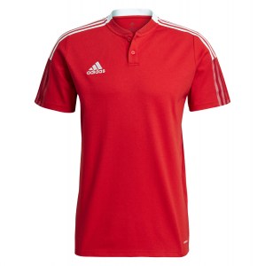 Adidas Tiro 21 Polo Shirt (M) Team Power Red