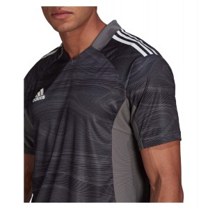 Adidas Condivo 21 Short Sleeve Goalkeeper Jersey Black