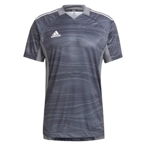 Adidas Condivo 21 Short Sleeve Goalkeeper Jersey Black
