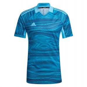 Adidas Condivo 21 Short Sleeve Goalkeeper Jersey Bold Aqua