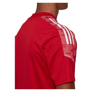 Adidas Condivo 21 Primeblue Training Jersey Team Power Red-White