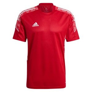 Adidas Condivo 21 Primeblue Training Jersey Team Power Red-White