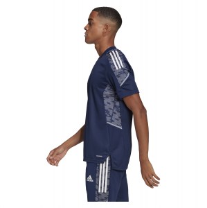 Adidas Condivo 21 Primeblue Training Jersey Team Navy Blue-White