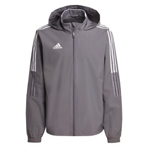 Adidas Tiro 21 All-Weather Jacket Team Grey Four