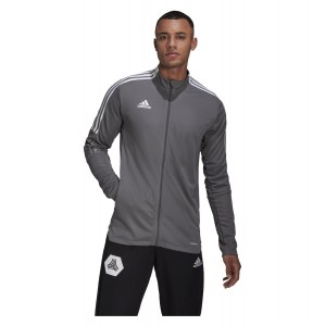 Adidas Tiro 21 Track Jacket (M) Team Grey Four