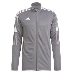 Adidas Tiro 21 Track Jacket (M) Team Grey Four