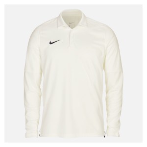 Neon-Nike Cricket Long Sleeve Game Polo