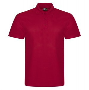 Pro RTX Unisex Pro Polyester Polo Red