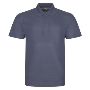 Pro RTX Unisex Pro Polyester Polo Solid Grey