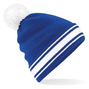 Stadium Beanie Bright Royal-White