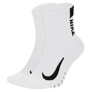 Nike Multiplier Running Ankle Socks (2 Pair)