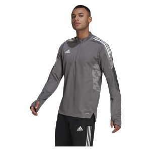 Adidas Condivo 21 Primeblue Training Top ( M) Team Grey Four-White