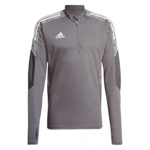 Adidas Condivo 21 Primeblue Training Top ( M) Team Grey Four-White