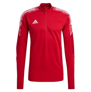 Adidas Condivo 21 Primeblue Training Top ( M) Team Power Red-White