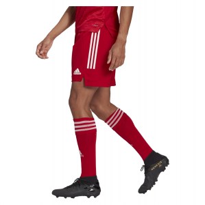 Adidas Condivo 21 Primeblue Shorts (M) Team Power Red-White