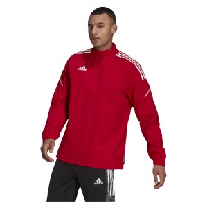 Adidas Condivo 21 Hybrid Top (M) Team Power Red-White