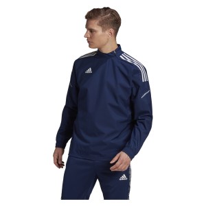 Adidas Condivo 21 Hybrid Top (M) Team Navy Blue-White