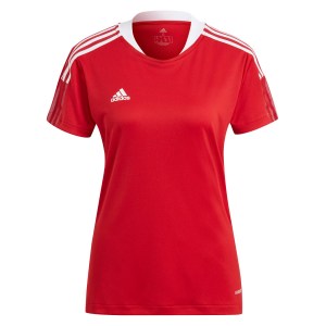 Adidas Womens Tiro 21 Jersey (W) Team Power Red