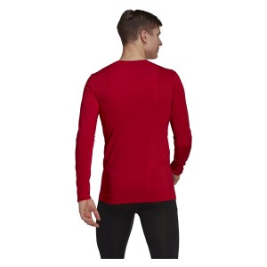 Adidas Techfit Compression Long Sleeve Tee Team Power Red