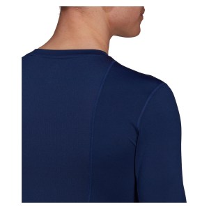 Adidas Techfit Compression Long Sleeve Tee Team Navy Blue
