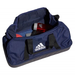 Adidas Tiro Primegreen Bottom Compartment Duffel Bag Medium Team Navy Blue-Black-White