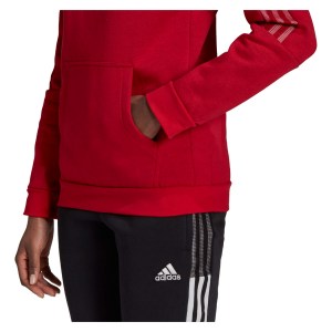 Adidas Womens Tiro 21 Sweat Hoodie (W) Team Power Red