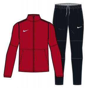Nike Dri-FIT Park20 Tracksuit University Red-Black-Black-White