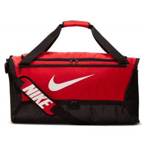 Nike Brasilia M Training Duffel Bag (Medium) University Red-Black-White