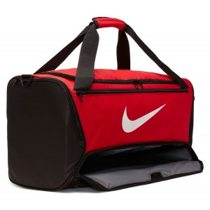 Nike Brasilia M Training Duffel Bag (Medium) University Red-Black-White