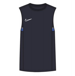 Nike Dri-FIT Academy Sleeveless Top (M) Obsidian-White-Royal Blue-White