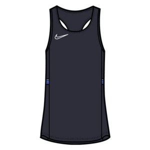 Nike Womens Dri-FIT Academy Racerback Vest (W) Obsidian-White-Royal Blue-White