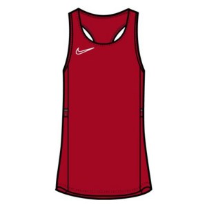 Nike Womens Dri-FIT Academy Racerback Vest (W) University Red-White-Gym Red-White