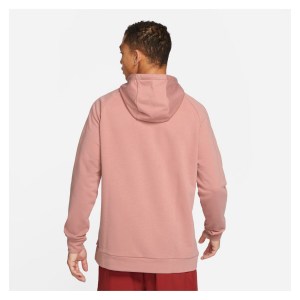 Nike Swoosh Pullover Hoodie Rust Pink-Black