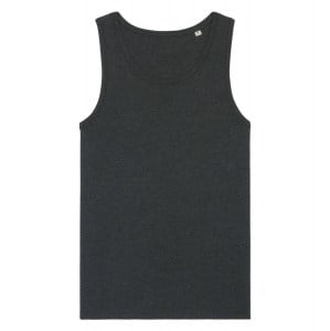 Organic Cotton Tank Dark Heather Grey