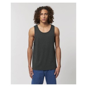 Organic Cotton Tank Dark Heather Grey