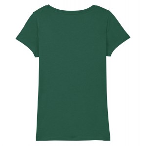 Kitlocker Cotton Womens Icon Tee (W) Bottle Green