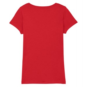 Kitlocker Cotton Womens Icon Tee (W) Red