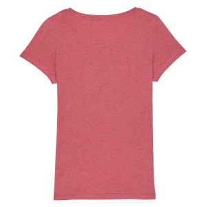 Kitlocker Cotton Womens Icon Tee (W) Heather Cranberry