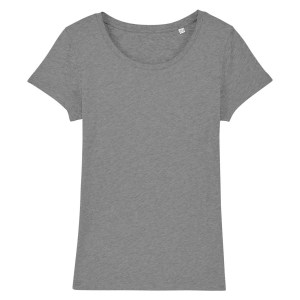 Kitlocker Cotton Womens Icon Tee (W) Mid Heather Grey