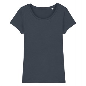 Kitlocker Cotton Womens Icon Tee (W) India Ink Grey