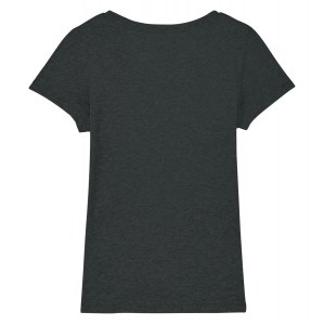 Kitlocker Cotton Womens Icon Tee (W) Dark Heather Grey