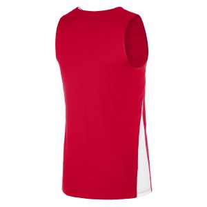 Neon-Nike Team Basketball Jersey Universty Red-White