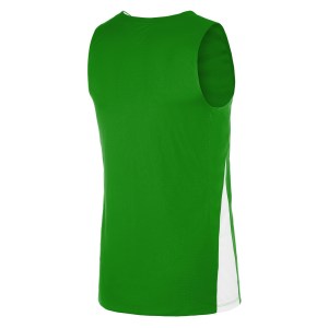 Neon-Nike Team Basketball Jersey Pine Green-White