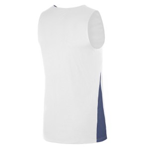 Neon-Nike Team Basketball Jersey White-Obsidian