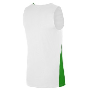 Neon-Nike Team Basketball Jersey White-Pine Green